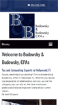 Mobile Screenshot of budowskycpa.com